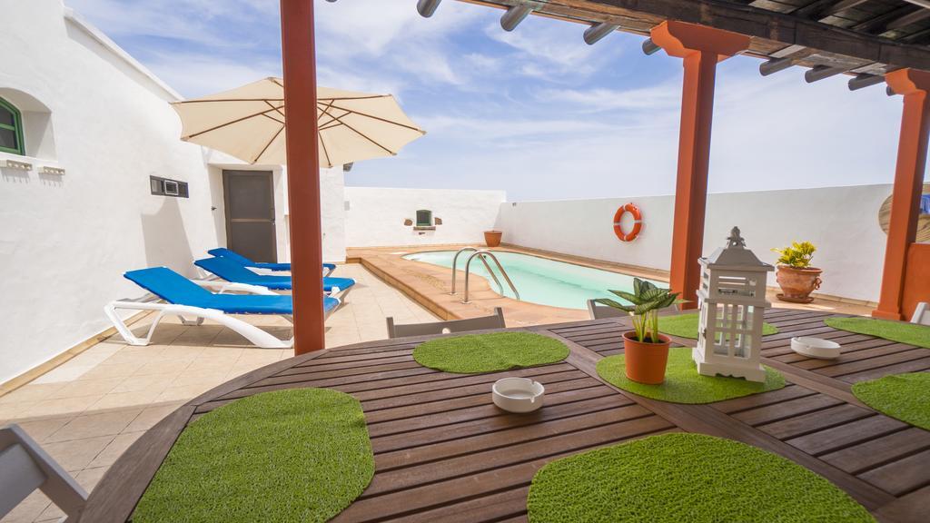 Villa With Amazing Views, Jacuzzi And Private Pool San Bartolome  Ngoại thất bức ảnh